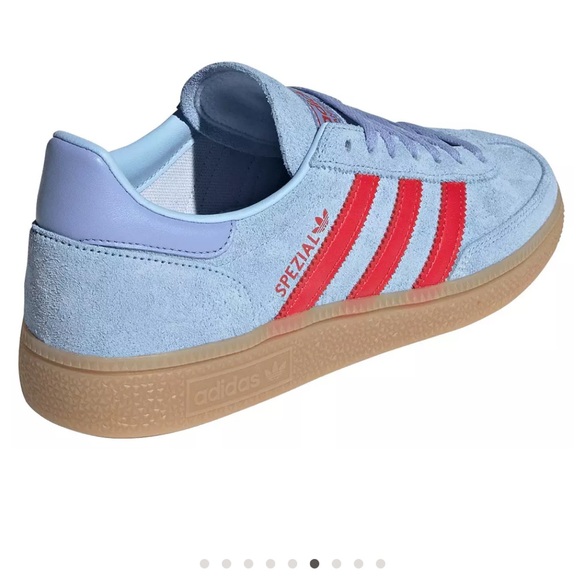 Adidas Handball Spezial Glow Blue, Red & Blue Spark Sneakers - Picture 4 of 5